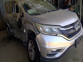 2015 HONDA CR-V, SILVER, EX, 2.4L, AWD,  A25105